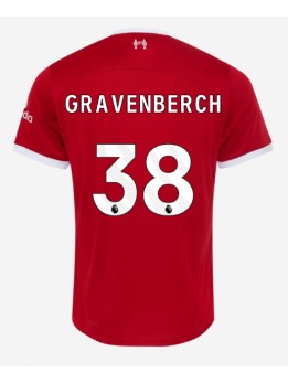 Billige Liverpool Ryan Gravenberch #38 Hjemmedrakt 2023-24 Kortermet